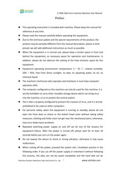 SOUTHERN MACHINERY S-7040 User Manual