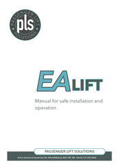 PLS EALIFT Installation And Operation Manual