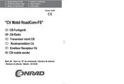Conrad CV Mobil RoadCom-FS Operating Instructions Manual
