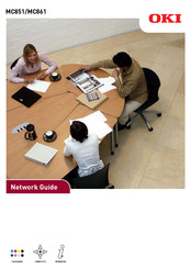 Oki MC861 Network Manual