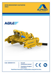Alpego AGILE Use And Maintenance Manual