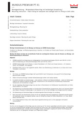 Dorma PT 41 Mounting Instruction