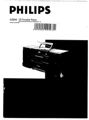 Philips AZ9040/05 Instruction Manual