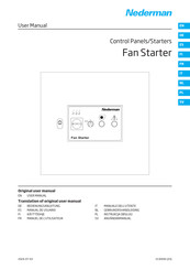 Nederman Fan Starter 5.5 User Manual