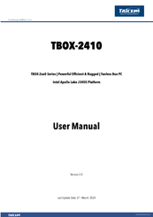 TAICENN TBOX-2 0 Series User Manual