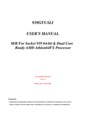 JETWAY 939GT5-SLI User Manual