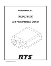 RTS BP-325 User Manual