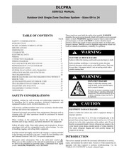 KeepRite DLCPRA Series Service Manual