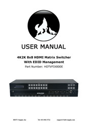 HDTV Supply HDTVFIX800E User Manual