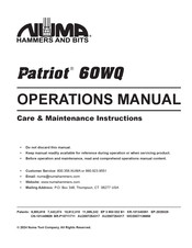 Numa Patriot 60WQ Operation Manual