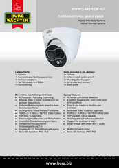 Burg Wächter BWWC-442REIF-G2 Quick Manual