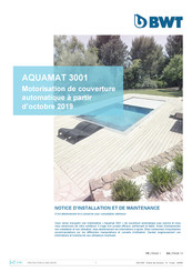 BWT AQUAMAT 3001 Installation And Maintenance  Instruction