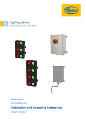 Igema LED Secure SOL Plus Installation And Operating Instruction