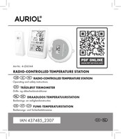 Auriol 4-LD6544 Operating And Safety Instructions Manual
