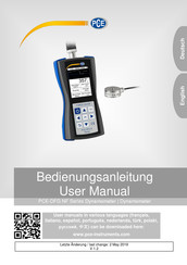 PCE Instruments PCE-DFG NF 5K-ICA User Manual