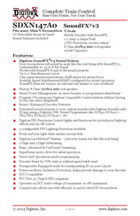 Digitrax SoundFX SDXN147A0 Manual