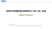 Asus VIVOBOOK K6502VU Repair Manual