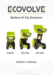 ECOVOLVE ED800 Owner's Manual