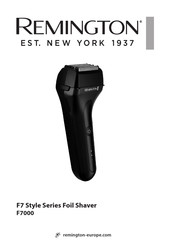 Remington F7 Style Series Manual