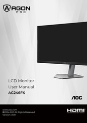 AOC AGON PRO AG246FK User Manual