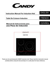 Candy CIVS 677 Instruction Manual