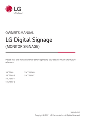 LG 55CT5WN-BLA Owner's Manual