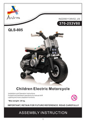 Aosom QLS-805 Assembly Instruction Manual