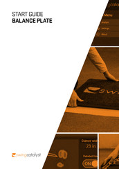 Swing Catalyst BALANCE PLATE 3 Start Manual