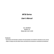 JETWAY MF30-133E2 User Manual