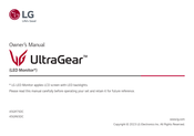 LG UltraGear 45GR65DC-B.AEU Owner's Manual