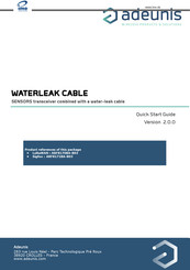 Adeunis RF ARF8170BCA-B03 Manual