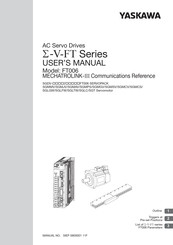 YASKAWA SGDV-170 2 FT003 Series User Manual