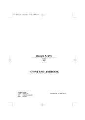 Hayter SG56 RC VAR PRO Owner's Handbook Manual