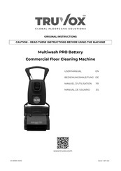 Truvox Multiwash PRO Original Instructions Manual