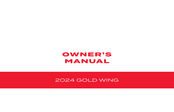 Honda GOLD WING 2024 Owner's Manual