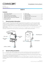 CommScope BUDI-R24JC0919A Installation Instructions Manual
