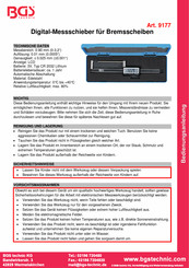 BGS technic 9177 Instruction Manual