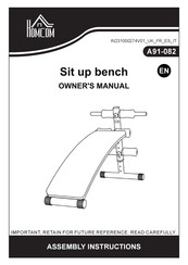 HOMCOM A91-082 Owner's Manual