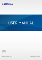 Samsung SM-X710NZEEXAC User Manual