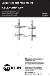 REDATOM REDLFOPEN120P Instruction Manual