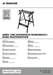 Parkside 435295 2304 Assembly, Operating And Safety Instructions