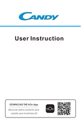 Candy CCH1T518FWX User Instruction
