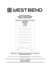 West Bend WB340WCNB Instruction Manual