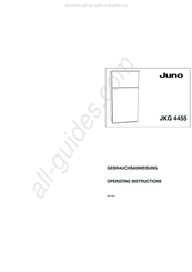 JUNO JKG4455 Operating Instructions Manual