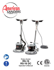 Amano American Sanders RS-16 DC Operator's Manual