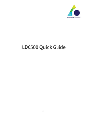 AURORA SIGNAGE LDC500 Quick Manual