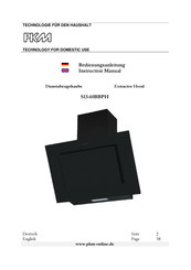 Pkm S13-60BBPH Instruction Manual