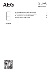 AEG AIK2650R User Manual