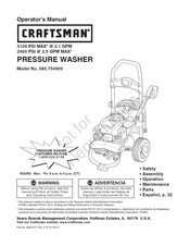 Craftsman 580.754900 Operator's Manual