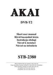 Akai STB-2380 Short User Manual